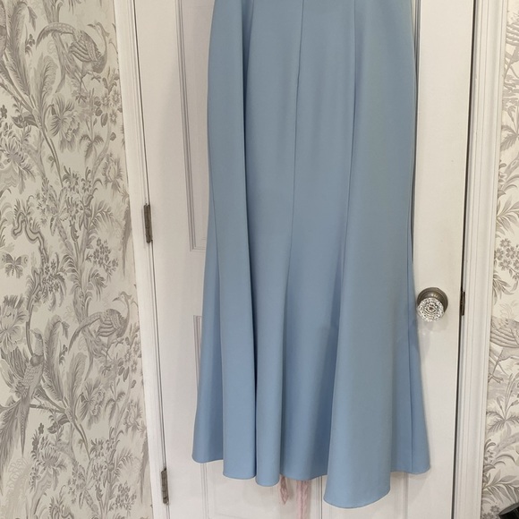 This is a Aidan Mattox stunning baby blue gown. - Picture 6 of 9
